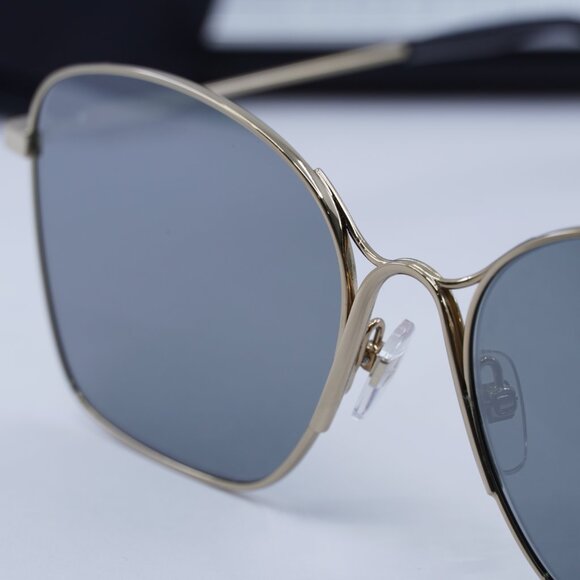 Givenchy GV7092/S 0J5G T4 Square Sunglasses - Gold/Silver Mirror